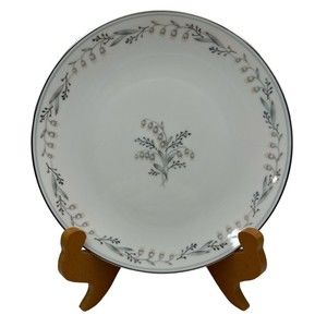 Vintage Noritake "Natalie 5815" Lily‎ of the Valley 10 1/2" Dinner Plate